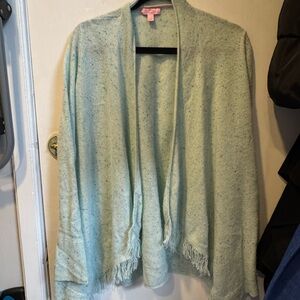 Lilly Pulitzer Mint/teal cashmere Cardigan
